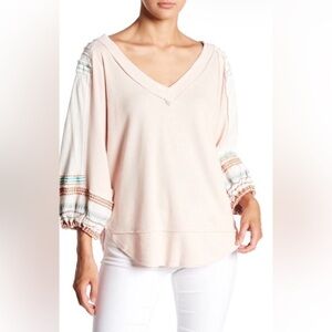 Boho Chic Embroidered Blouse